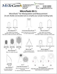 Preview Contents MicroTool™ Kit 1
