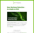 Newsletter Contamination Detection Kits 11/22