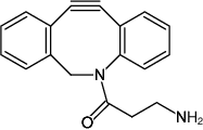 Structural formula of DBCO-Amine