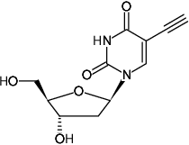 Structural formula of 5-Ethynyl-2'-deoxyuridine (5-EdU) (5-Ethynyl-2'-deoxyuridine)