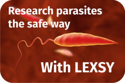 Research parasites the safe way – with LEXSY