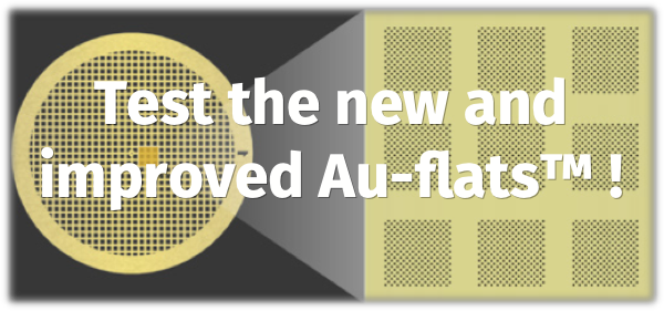 Test the new and improved Au-flats™!