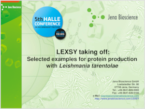 Preview LEXSY talk at Halle Conference 2015